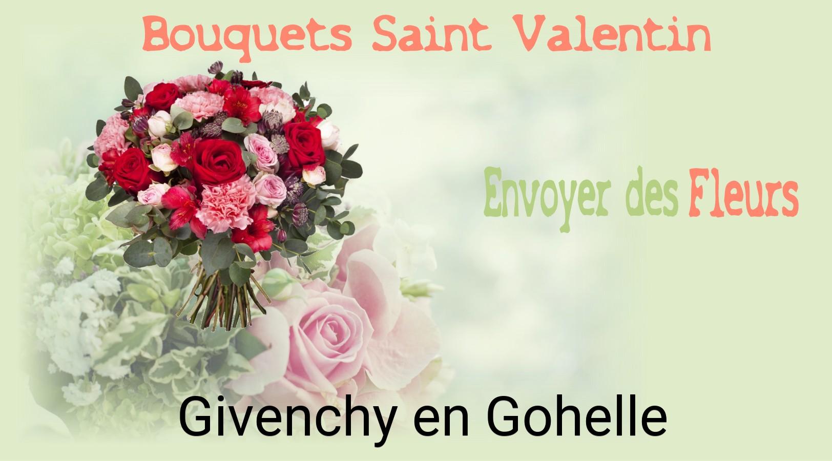 Roses de Saint-Valentin livrées à Givenchy-en-Gohelle